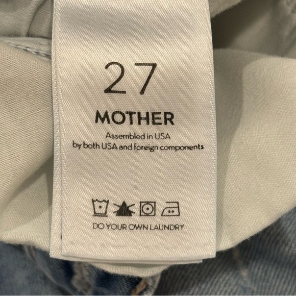 Mother Superior Scrapper Ankle Jeans Wicked Wild Calling Size 27 Distressed - Picture 10 of 14